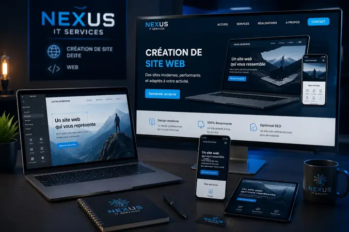 Création d’un site Web responsive Nexusitservices