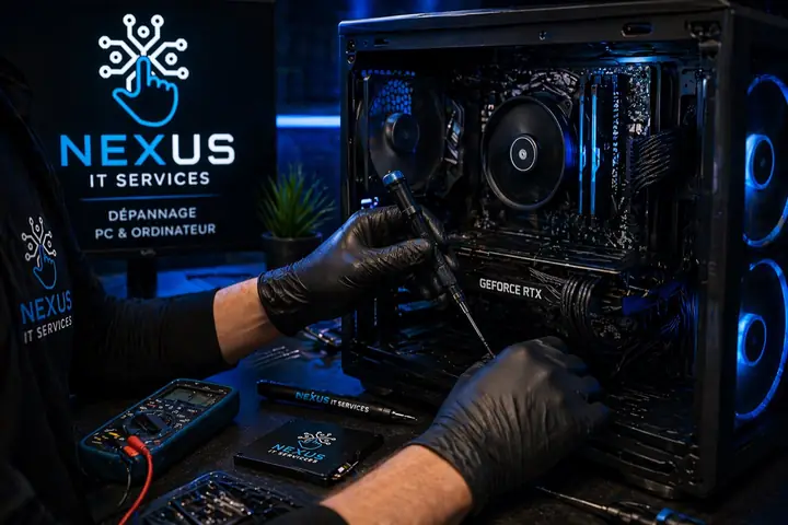 Dépannage d’un ordinateur Windows Nexusitservices